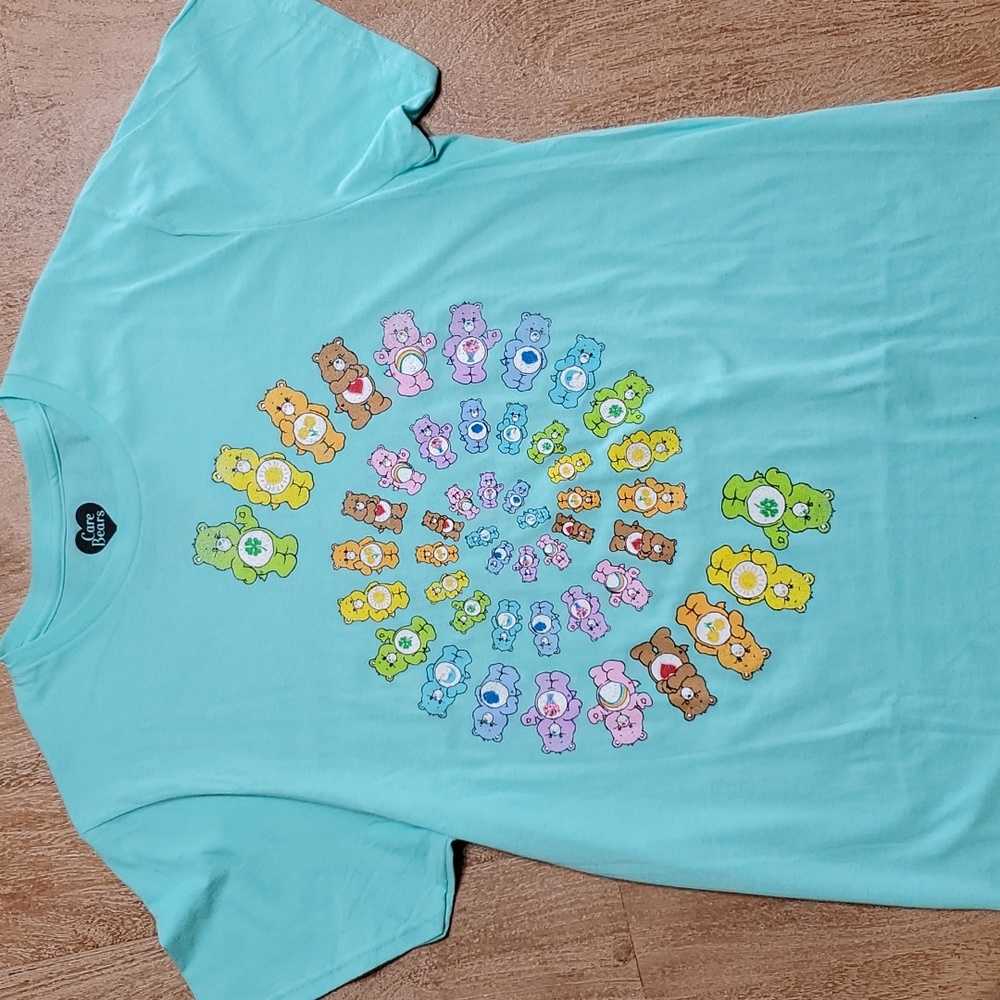 MENS CARE BEARS NOVELTY TEE